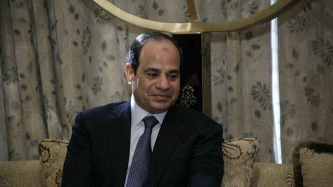 الرئيس المصري عبد الفتاح السيسي
